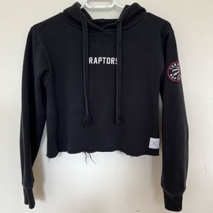 Peace Collective Toronto Raptors Cropped Hoodie